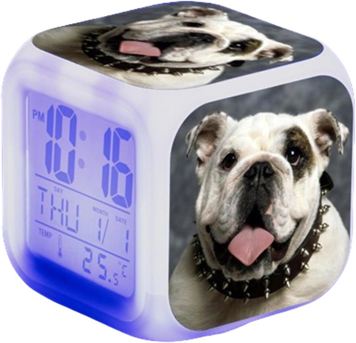 Digitale Led Wekker met Nachtlamp Functie en Temperatuurweergave