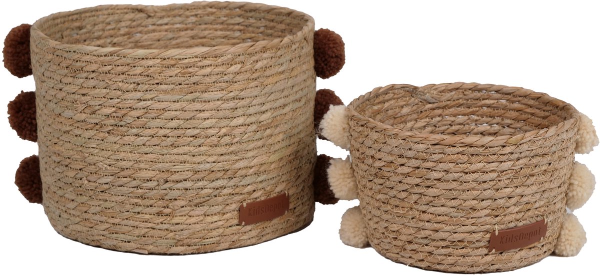 KidsDepot Pola Mand - Set Van 2 - Natural