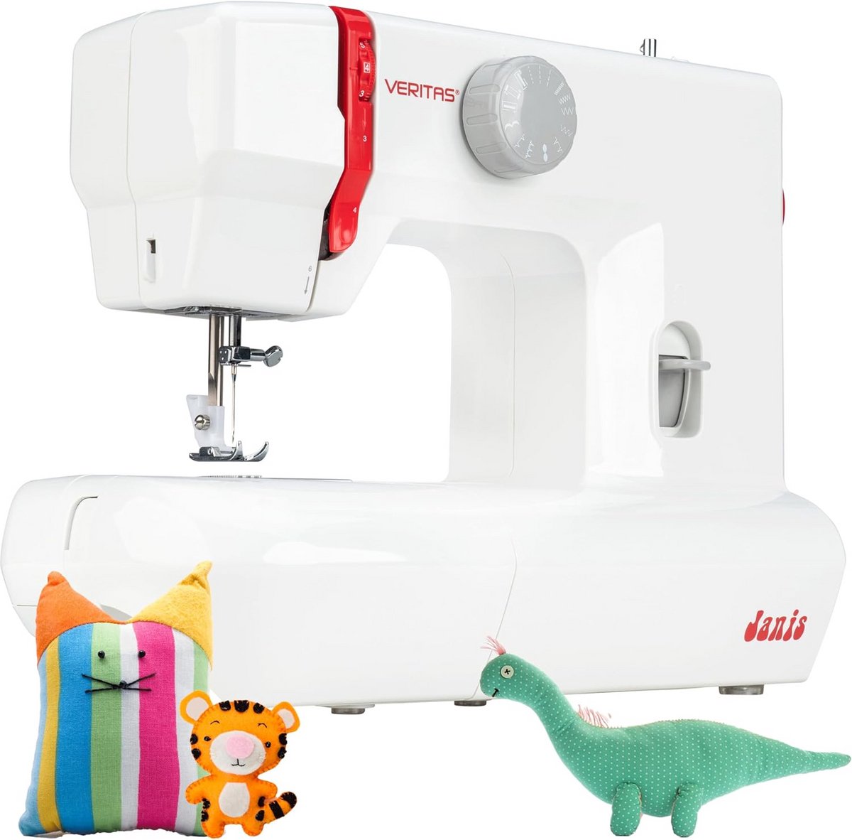 Naaimachine voor Beginners met 9 Steekprogramma's en Automatische Draadspanning
