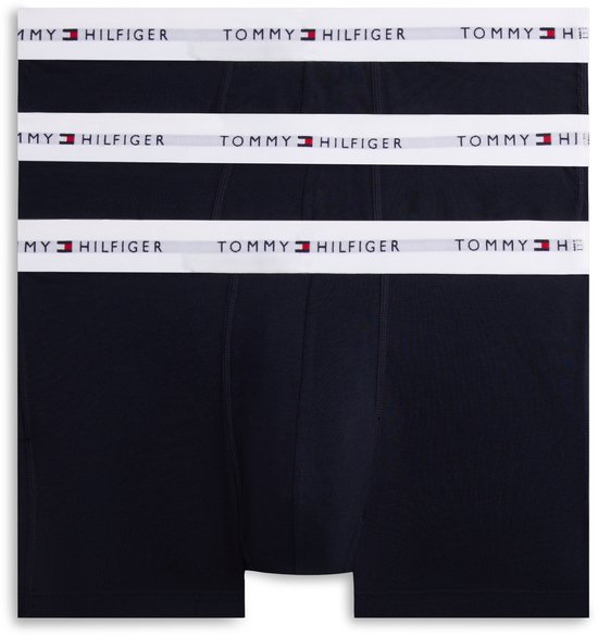 Tommy Hilfiger Korte short 3 Pack Blauw Katoen S