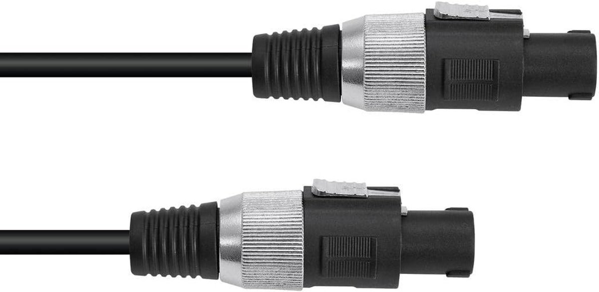 Luidsprekerkabel 10 meter - 2x1.5mm² - Zwart