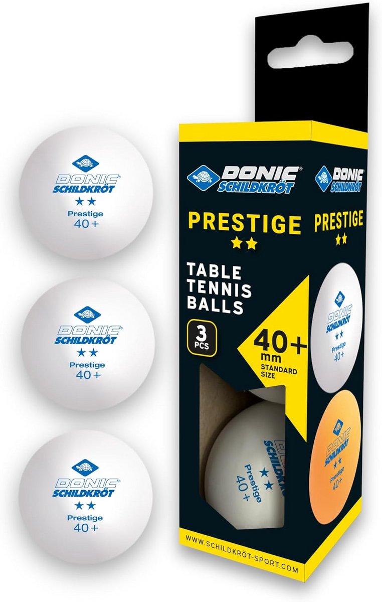 Tafeltennisballen 2-Ster Prestige voor Training en Wedstrijd