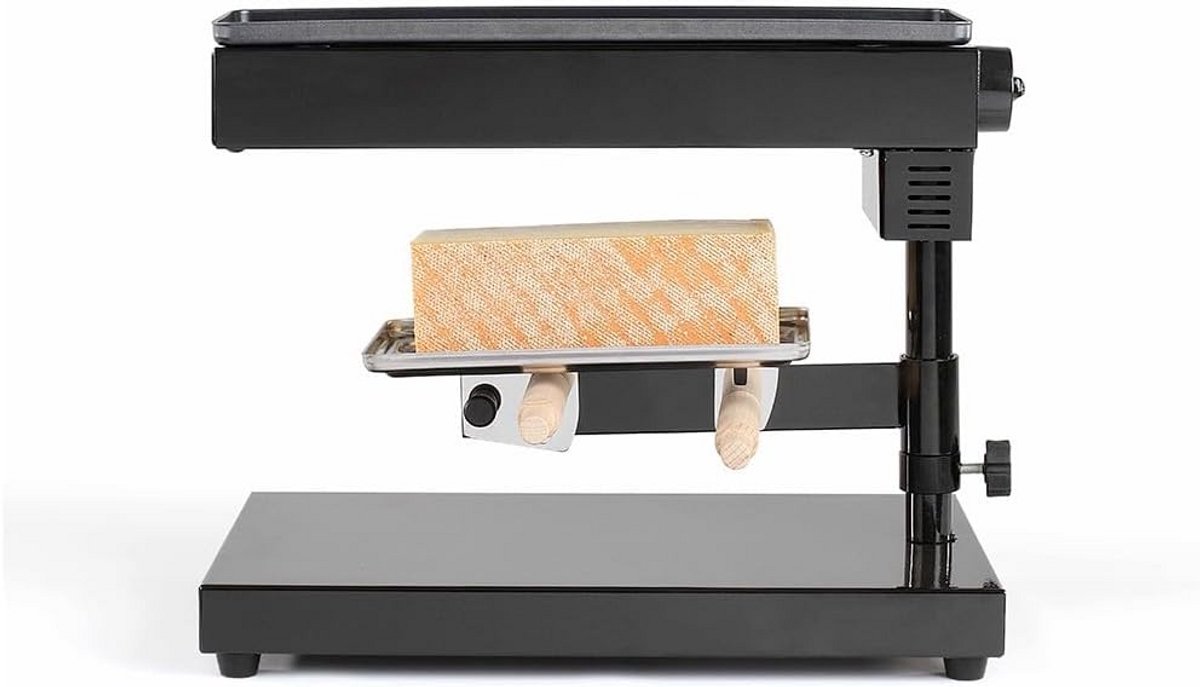 Traditionele Raclette Set met Draaibare Kaashouder