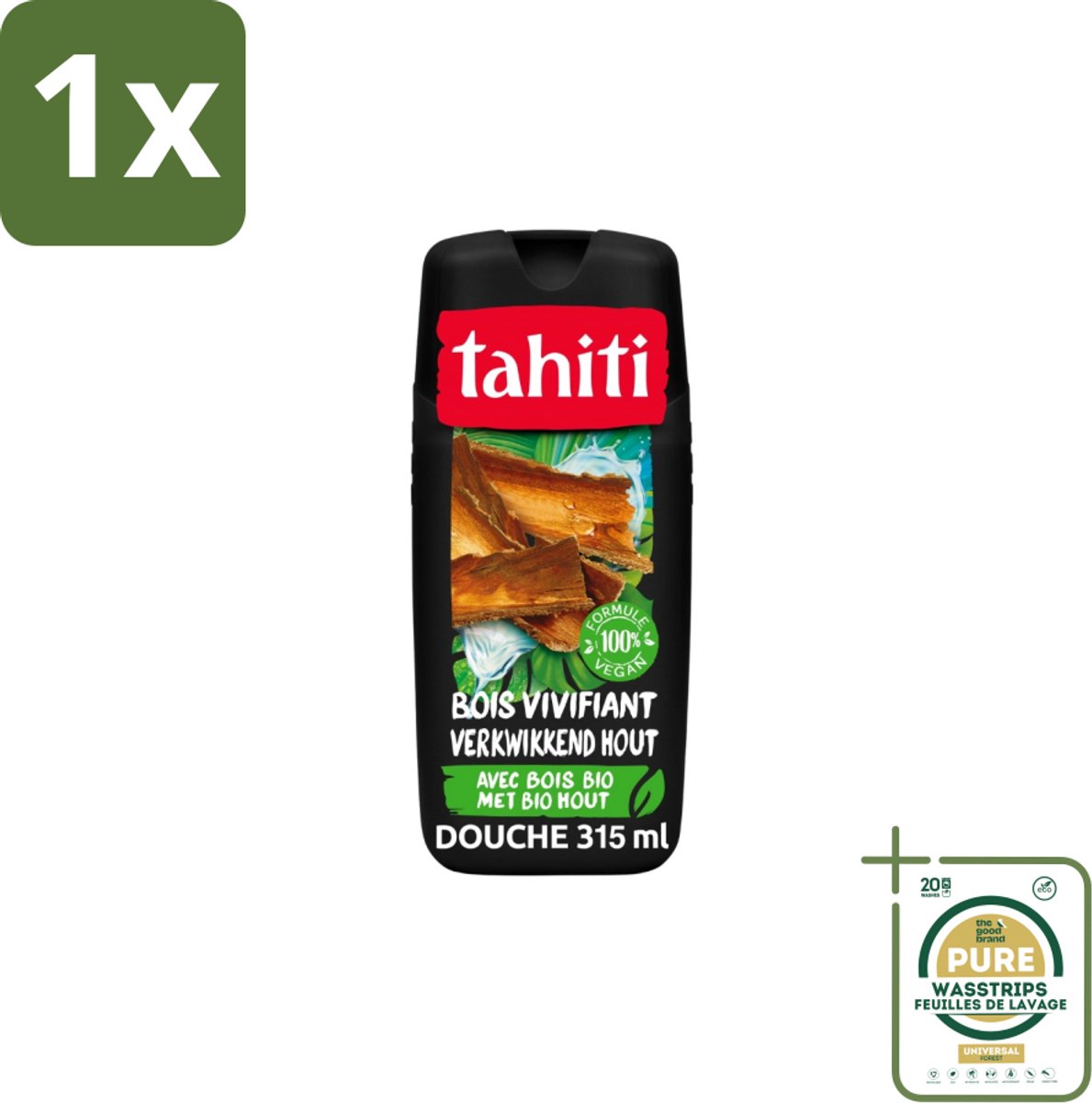1 x Tahiti – Douchegel – Tropenhout Vegan - 315 ml- Koffiezetapparaat - Koffiezetapparaat Met Automatische Functie - Koffiezetapparaat Voor Thuis - Koffiezetapparaat Met Warmtebeheer - Koffiezetapparaat Met Filter