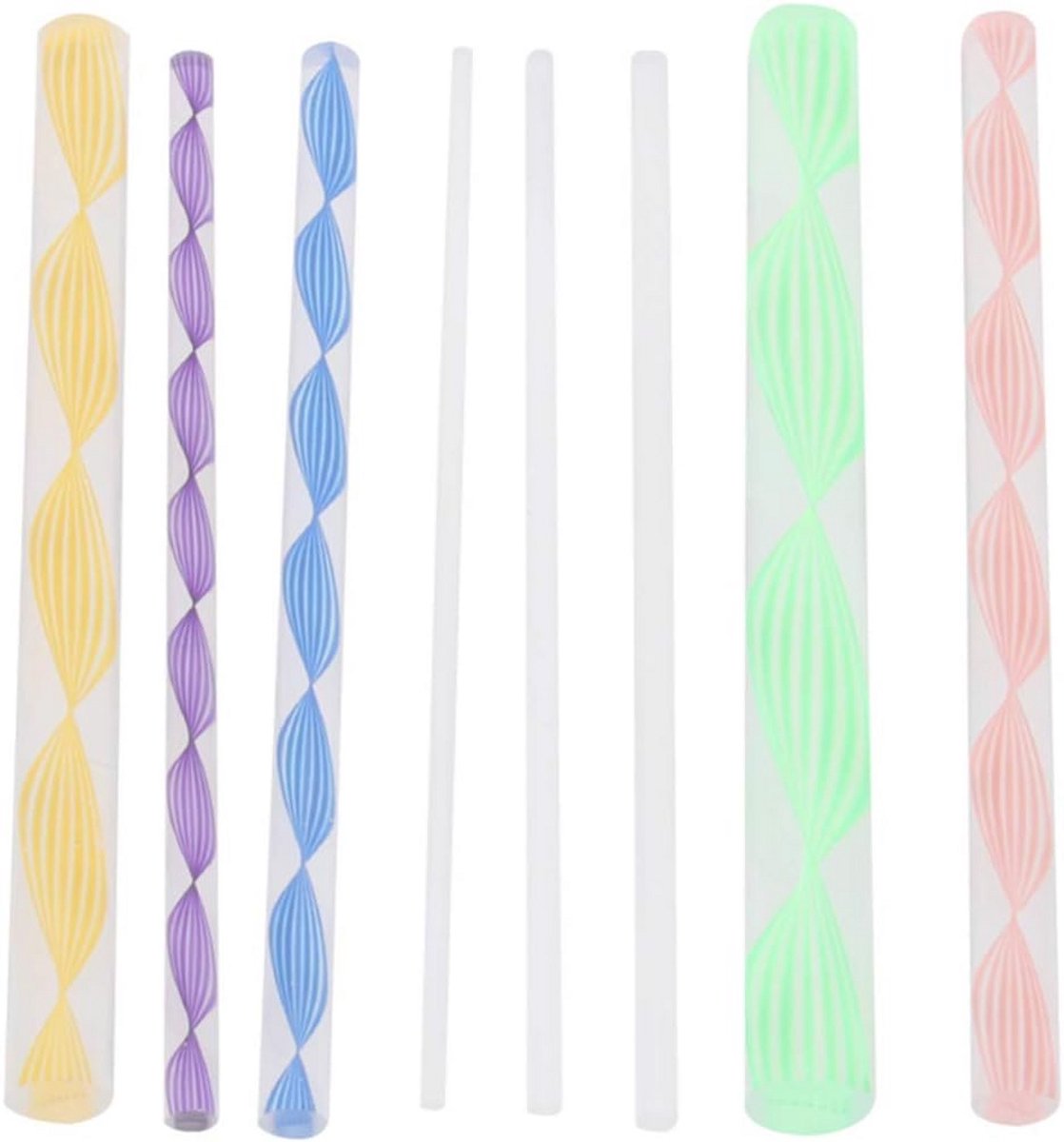 8-delige Dubbelzijdige Dotting Tools voor Nail Art en Knutselen - Acryl Stippelstaafjes