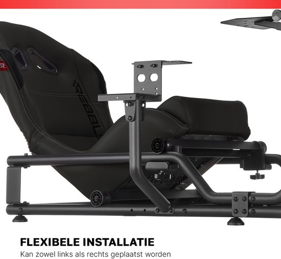 REBBLERS® Gearshift Holder voor SIMR 1000 Sim Racing Cockpit - Versnellingspookhouder van Merkloos — afbeelding 4