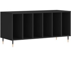 MMP® Platenspeler Kast - Platenspeler Meubel - Ip Kast - 100x38x48cm - Zwart