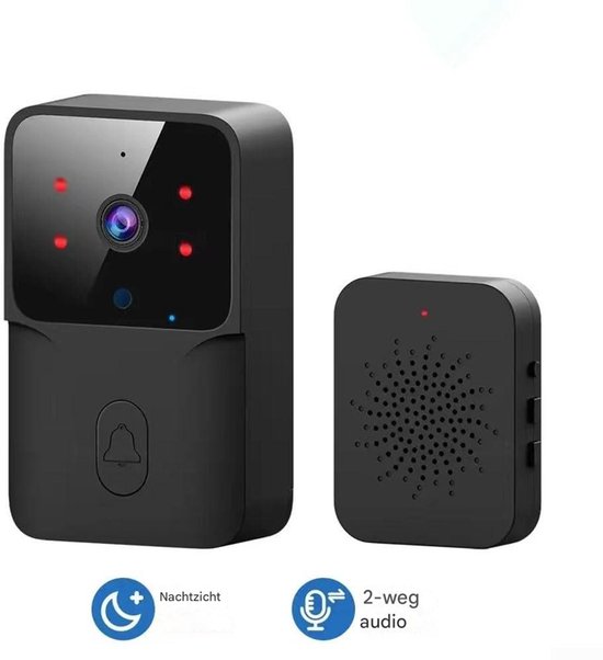 Ynkkvre - Deurbel - Deurspion - Video Deurbel - WiFi Deurbel - HD Camera - Bewegingsdetectie - Tweerichtingsaudio - Smart Home van Ynkkvre — afbeelding 5