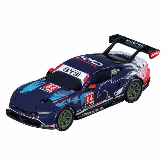 Carrera Speelgoedvoertuig Auto - Pull and Speed - Ford Mustang GT3 - Pull-Back Auto - Terugtrekauto - 1:43 - 3 Stuks van Merkloos — afbeelding 2