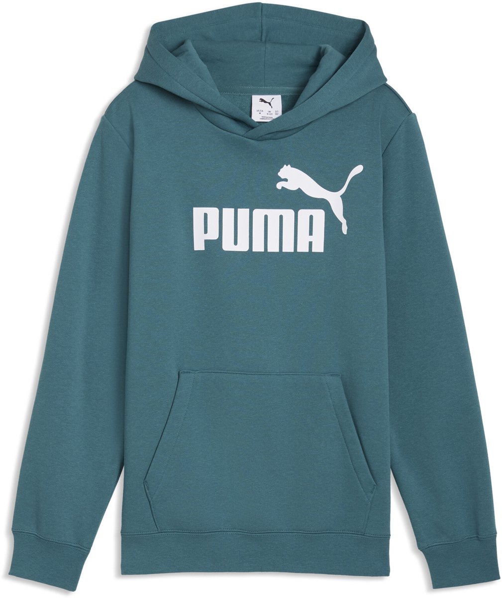 PUMA ESS No. 1 Logo Hoodie FL B Unisex Trui Emerald Ice