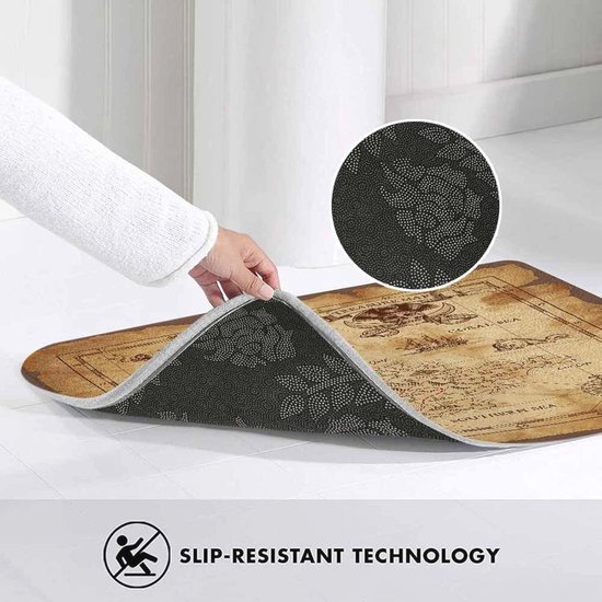 Aquastep™ Badmat | Sneldrogend, Antislip & Waterabsorberend