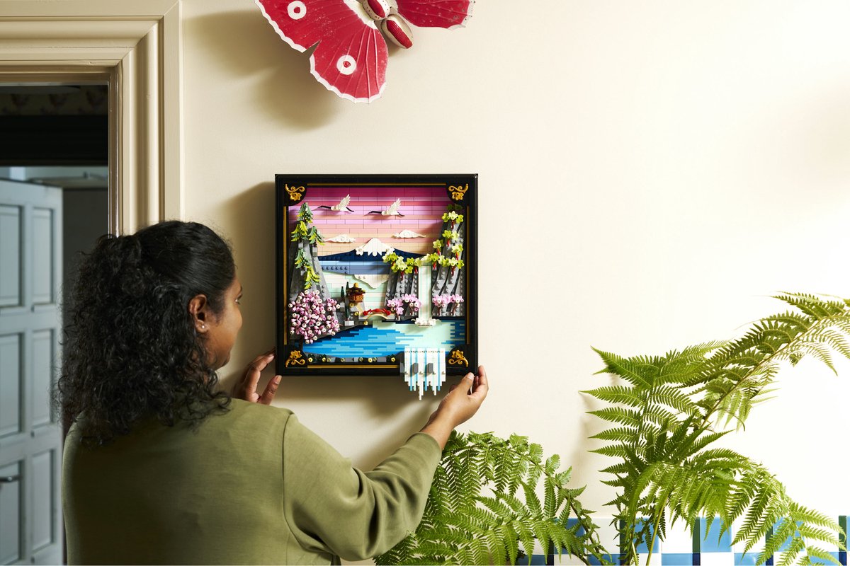 LEGO® Art Landschap met Japanse Kersenbloesems Wanddecoratie - 31218 — afbeelding 22