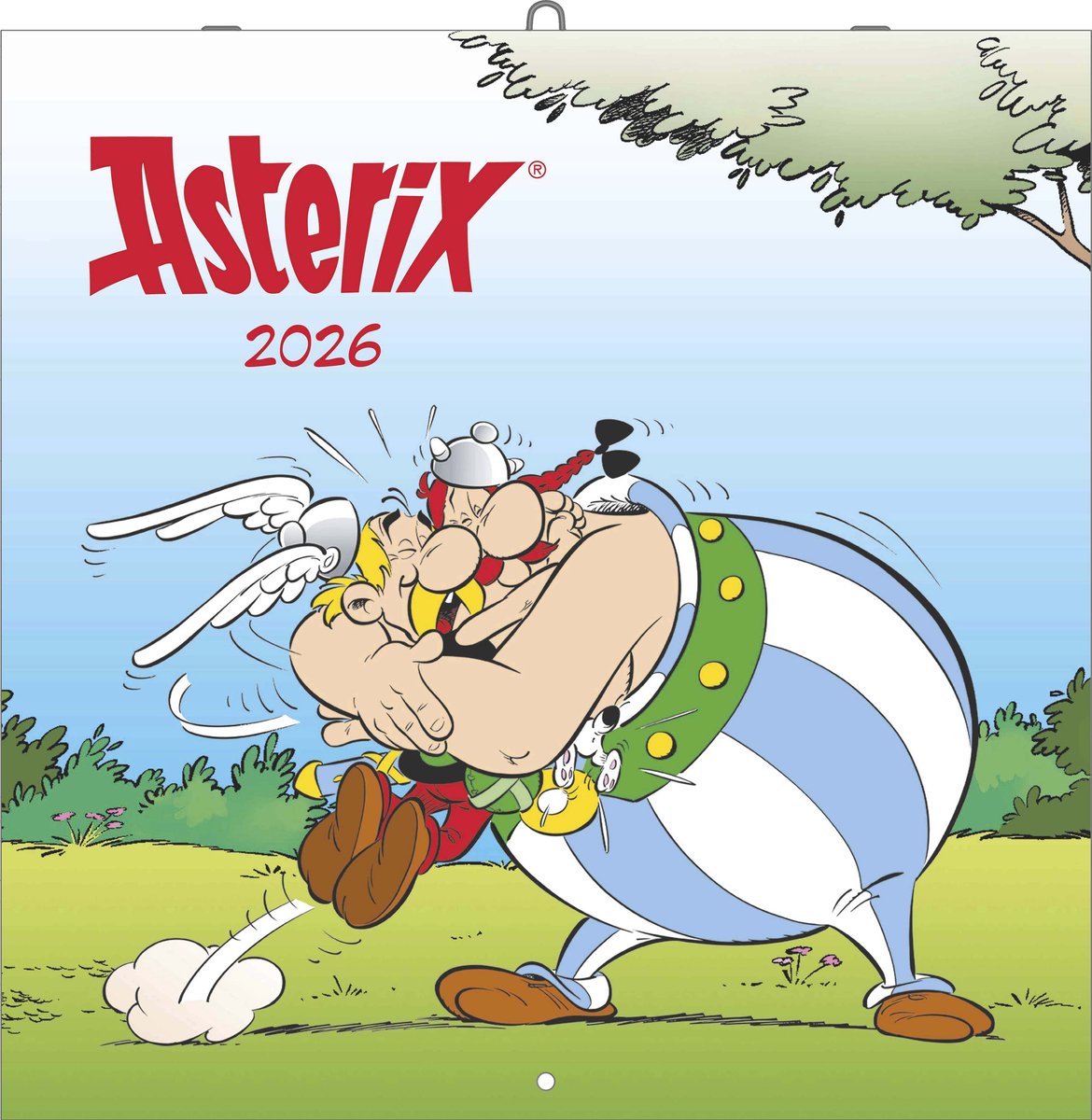 Asterix 2026 - Wand-Kalender - Broschüren-Kalender - 30x30