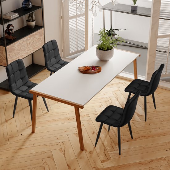 LACONIA - Fauteuil - Beige - Fluweel | Leen Bakker