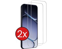 Screenprotector - 2 Stuks - Geschikt voor OnePlus 15R - Extra Sterk - Beschermglas - Gehard Glas - Tempered Glass - Screen Protector
