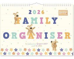 Gezinsplanner 2026 A4 - Wandkalender Organizer voor Weekplanning & Schema