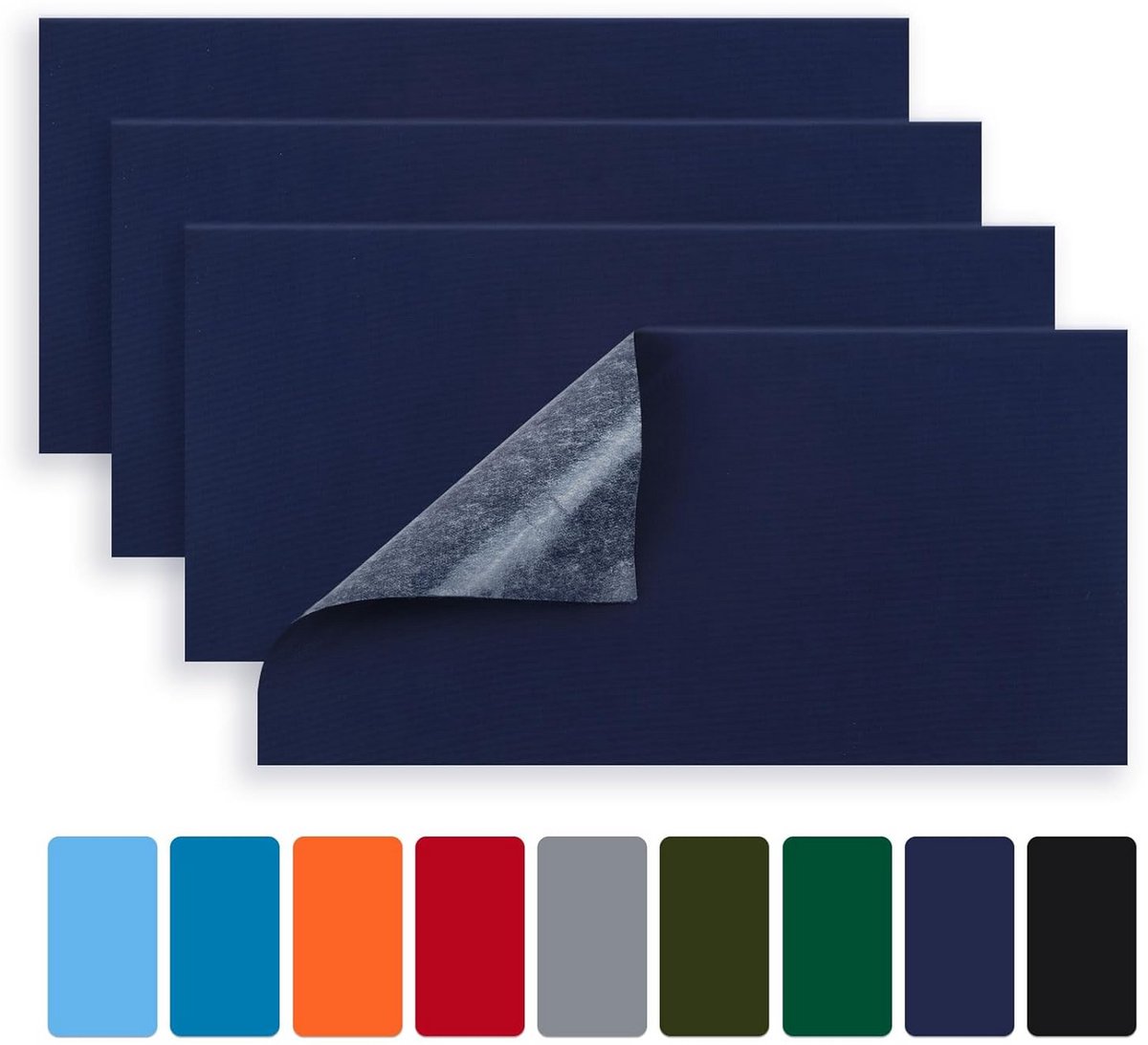 Waterdichte Reparatieset voor Donsjacks en Kleding | Zelfklevende Nylon Patches (4 Stuks)