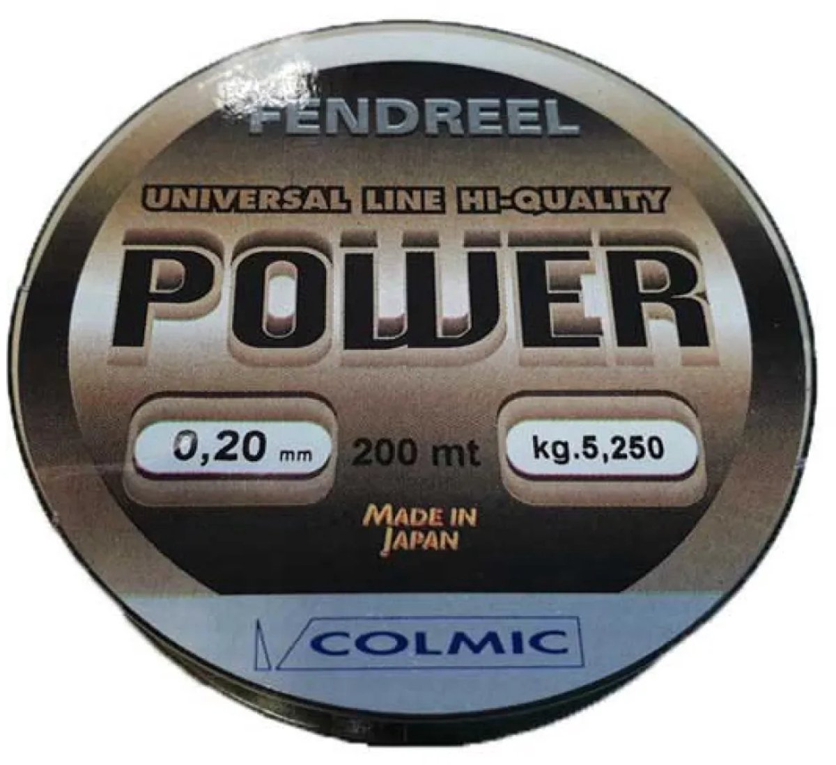 Colmic Power Evolution Monofilament 1000 M Goud 0.120 mm