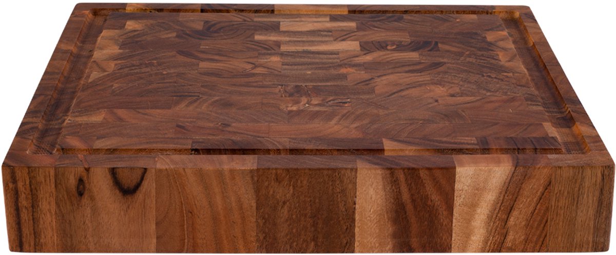 Pure Acacia Wood Hakblok 39x29x6cm