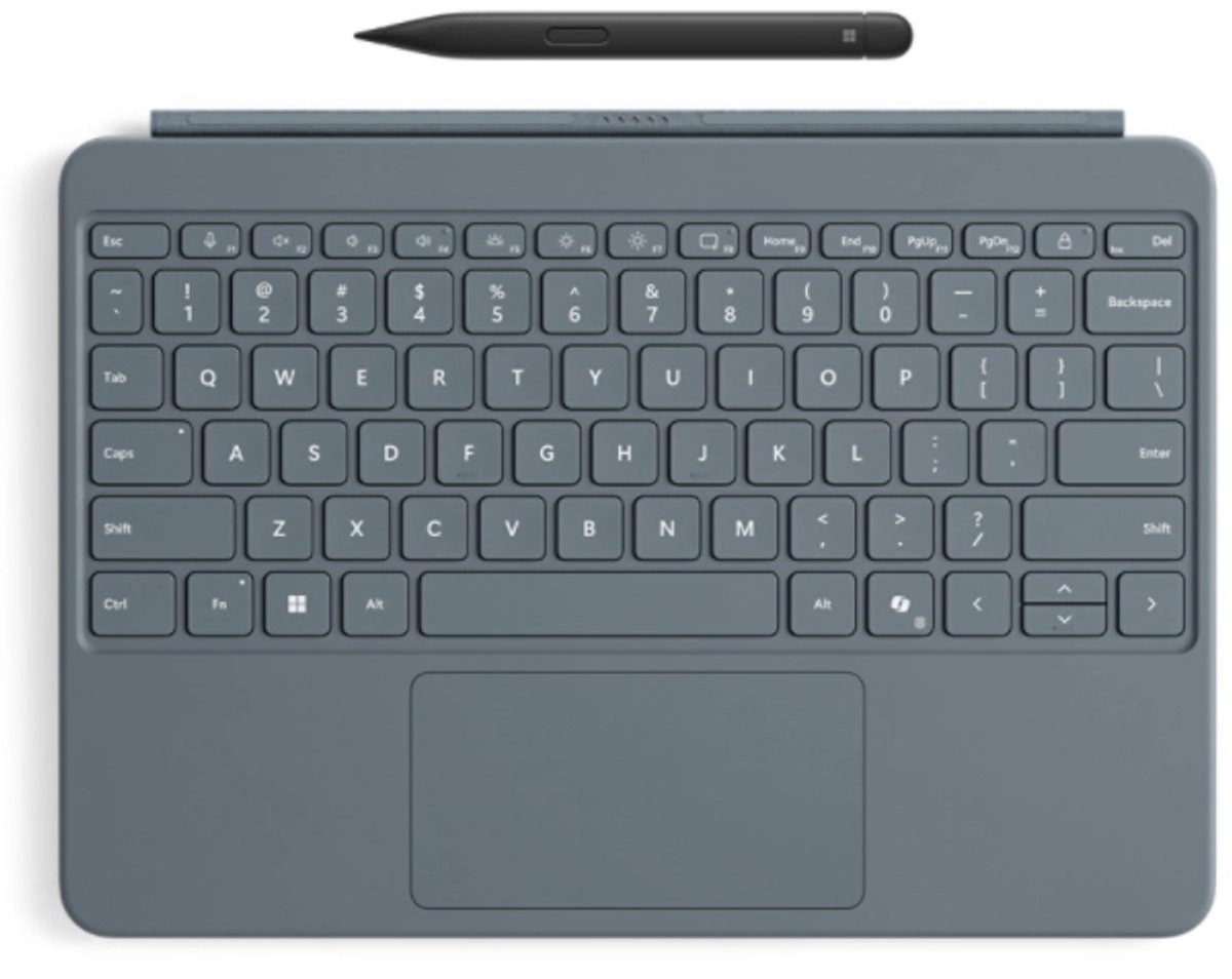 Microsoft Surface EP2-33062 toetsenbord voor mobiel apparaat QWERTZ Duits Bluetooth Blauw