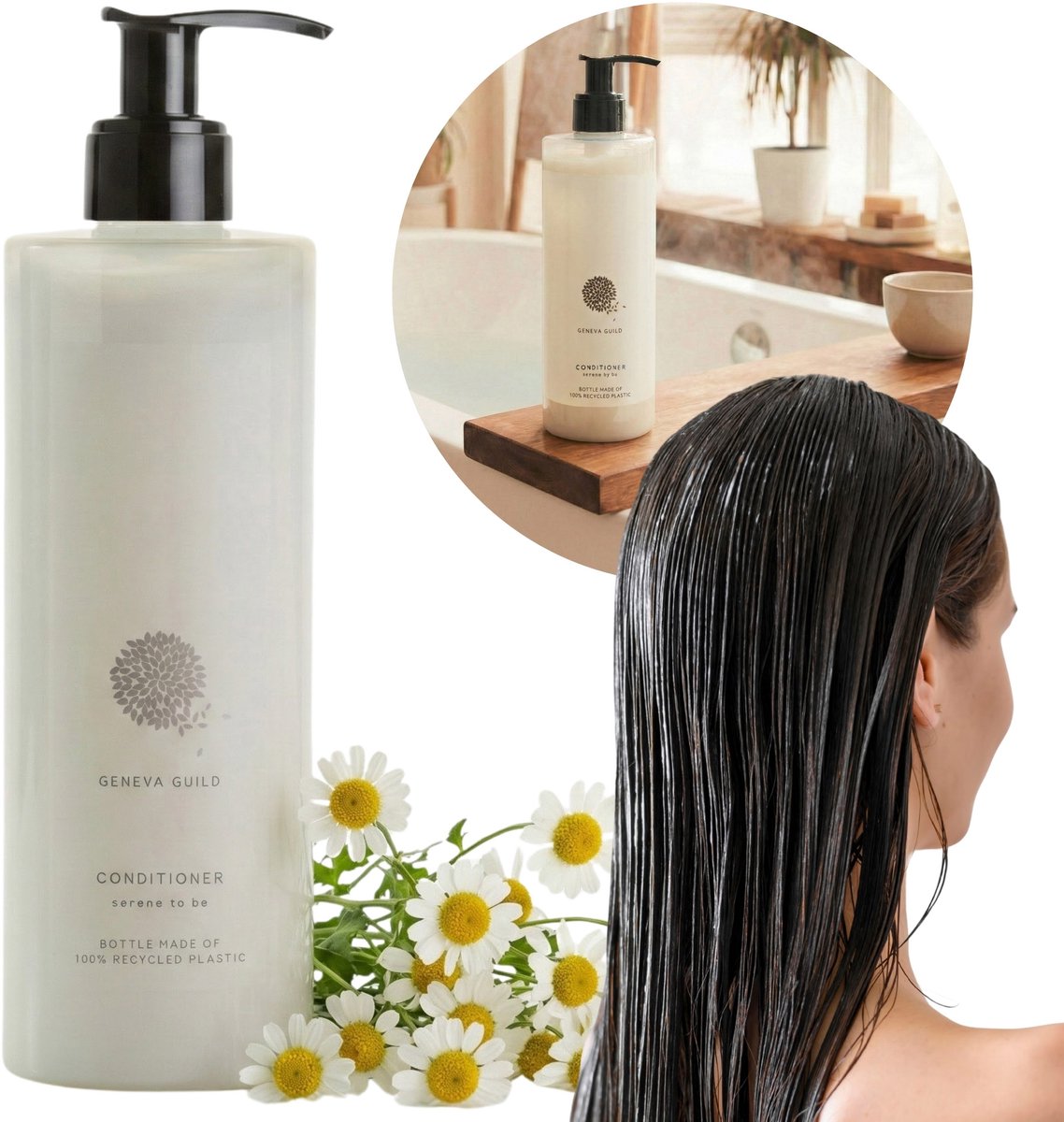 Geneva Guild Conditioner met Keratine en Kamille-extract