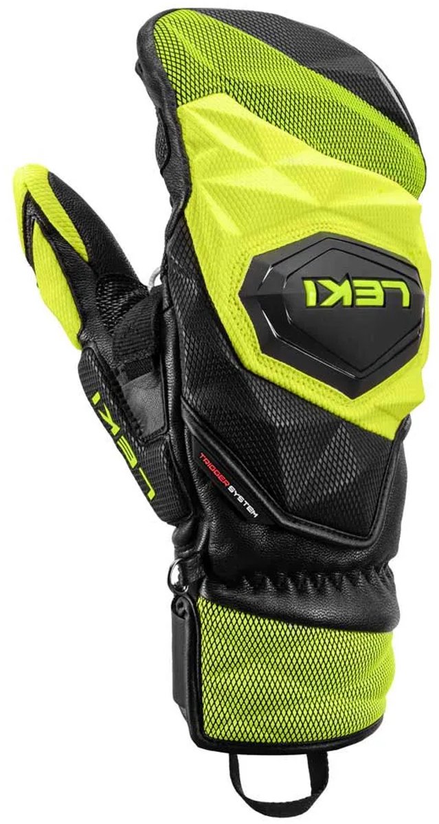 Leki Alpino Wcr Venom Sl 3d Handschoenen 8.5 Man Zwart
