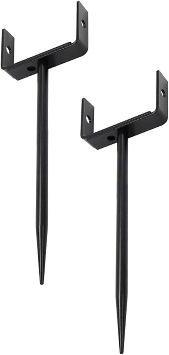 Afvoerpijp Accessoires | 4 Stuks Horizontale Dakgoot Beugel,Verstelbare Afvoerpijp Stabilisator Montagebeugel Voor Grond Dak Schuur Huis Luifel Buiten