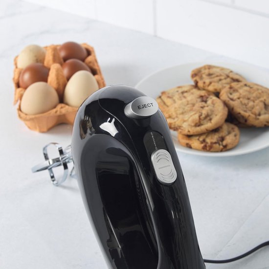 Handmixer Elektrisch met 5 Snelheden en Ejectfunctie - Krachtig Voor Beslag en Beslag - 250W van Merkloos — afbeelding 2