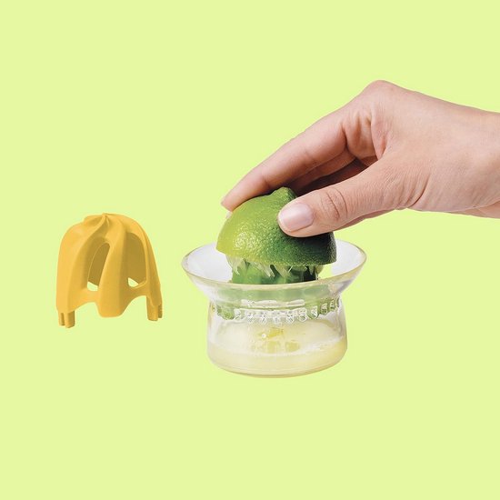 2-in-1 Citruspers voor Vers Sap en Smoothies - Compact en Gemakkelijk in Gebruik van Merkloos — afbeelding 2