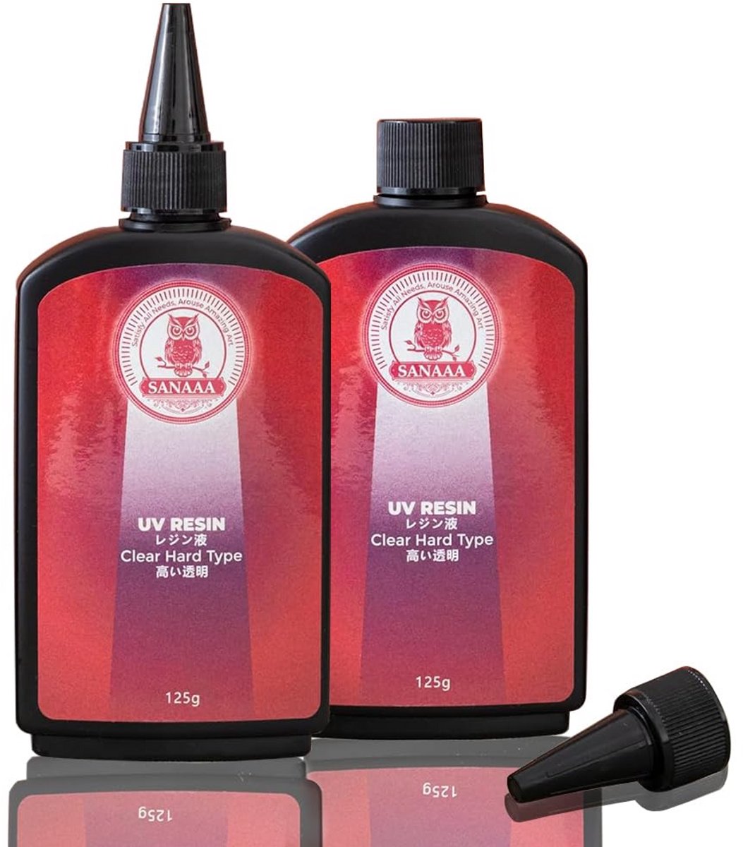 UV Hars Transparant Hard Type 250g voor Sieraden en Knutselen
