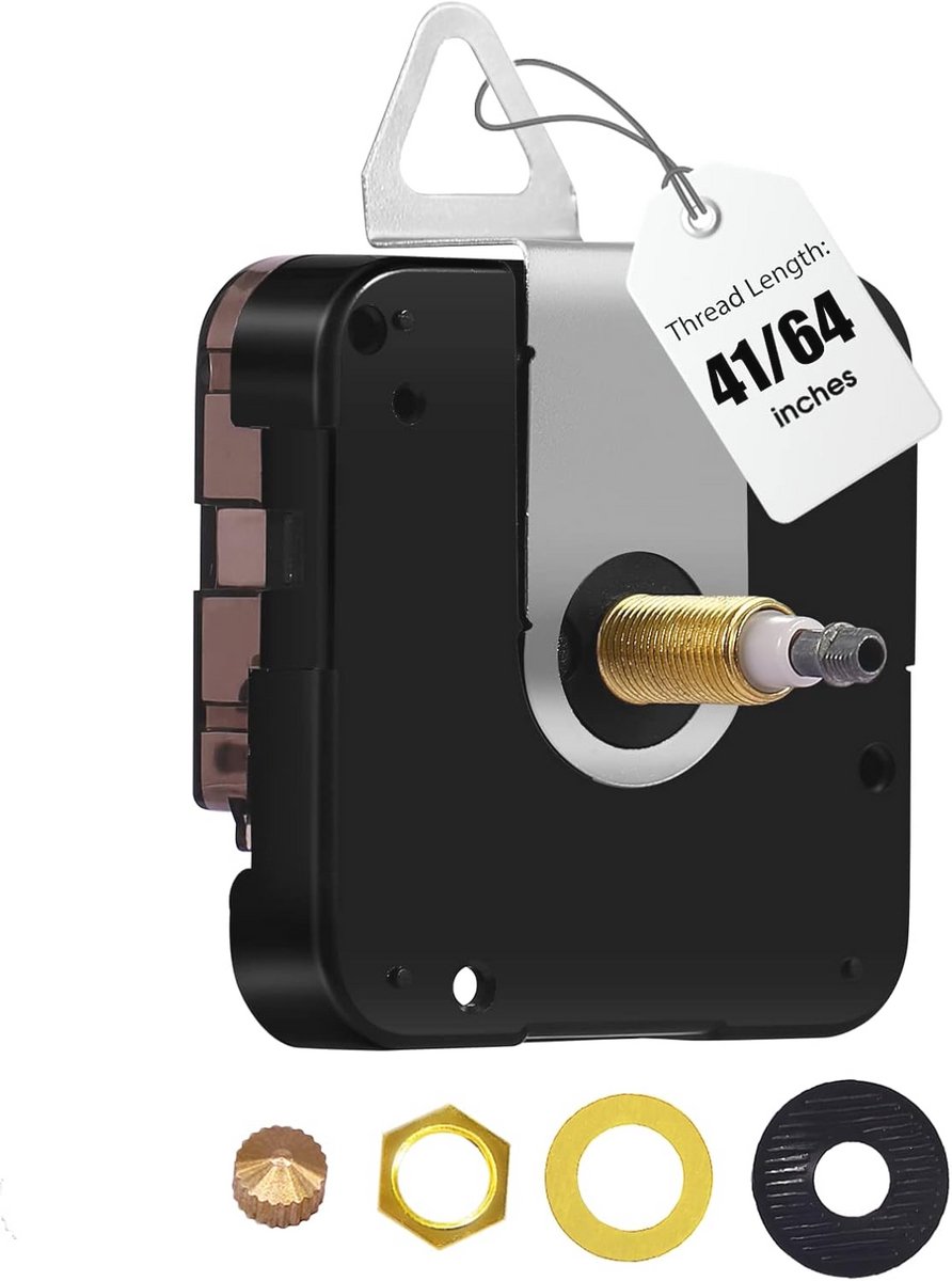 Grote wandklok 12888 - Kwartsklok Mechanisme voor Vervangingen en DIY Projecten