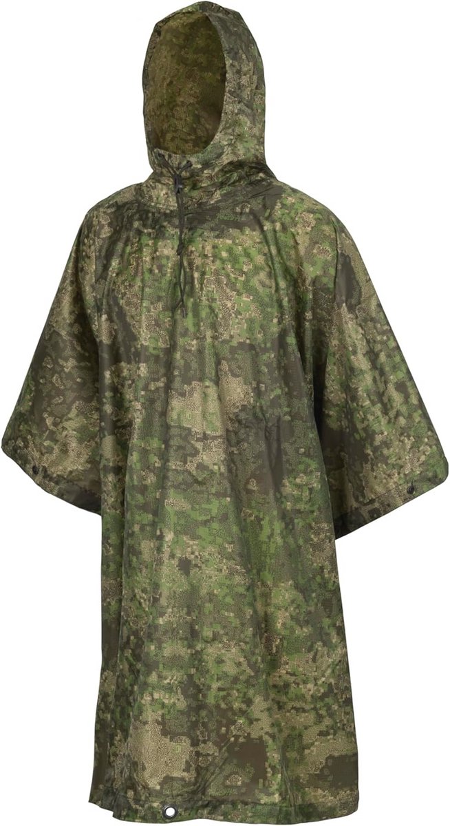 Rain Poncho U.S. Model - Multifunctioneel, One Size