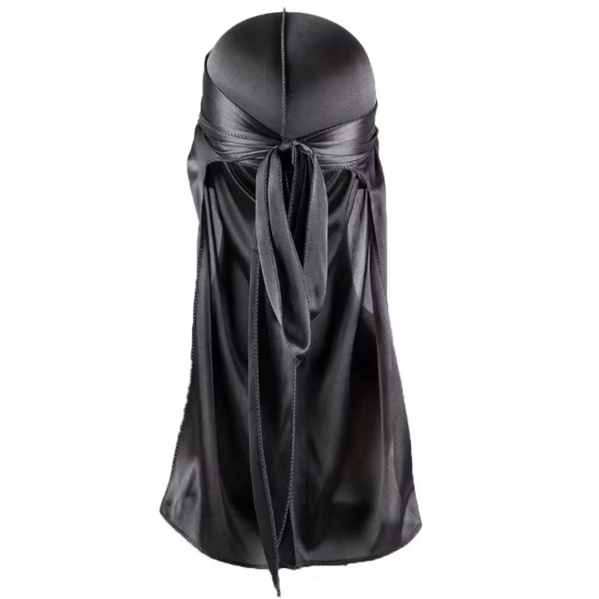 Zwarte durag - Zwarte shawl - Haarbechermer - Zwart - Bandana - One size - CHPN