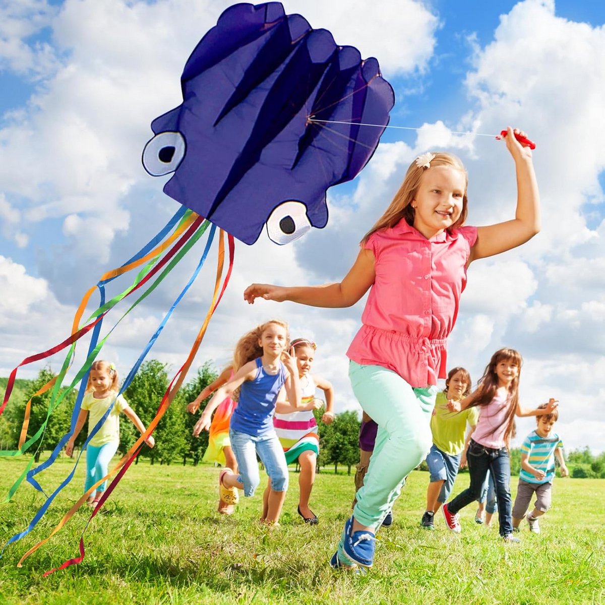 Vlieger Groot voor Kinderen - Draken Design