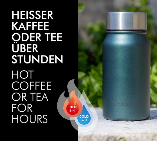 Isolatiebeker 0,35l - RVS Koffiebeker - Lekvrije Thermobeker - Vaatwasmachinebestendig en BPA-vrij — afbeelding 2
