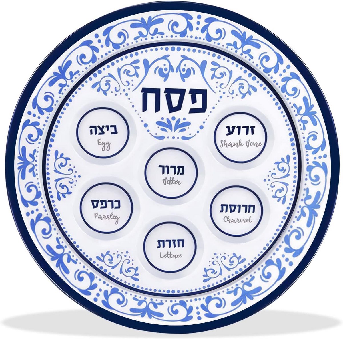 Seder Bord Pascha 12 inch Melamine - Klassiek en Duurzaam Servies