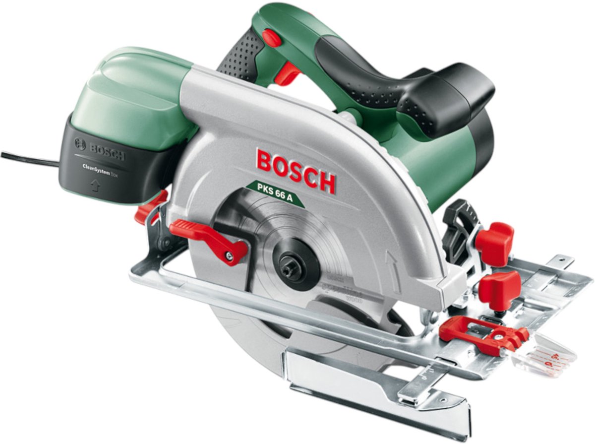 Bosch PKS 66 A Cirkelzaag - 1600W - 66mm zaagdiepte
