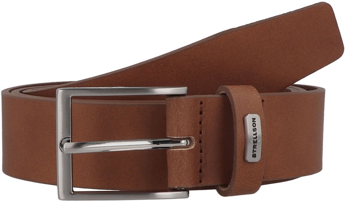 Strellson Riem Leder - Jongens - 115 cm - cognac