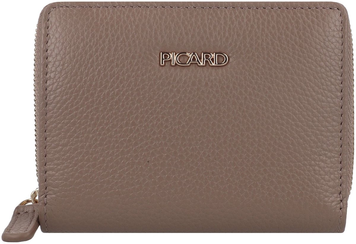 PICARD Leren Portemonnee Java 1 Wallet Chai Taupe