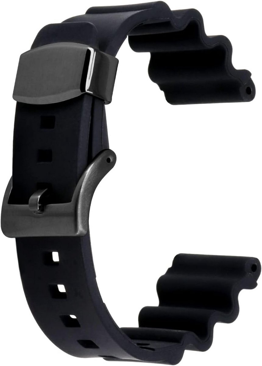 Siliconen Horlogeband 22 mm voor Heren en Dames - Waterdicht en Sportief