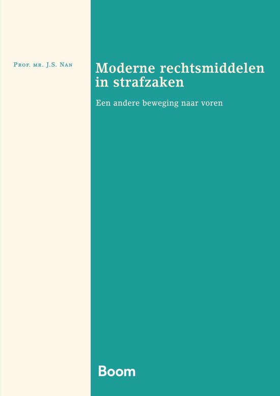 Moderne rechtsmiddelen in strafzaken - cover