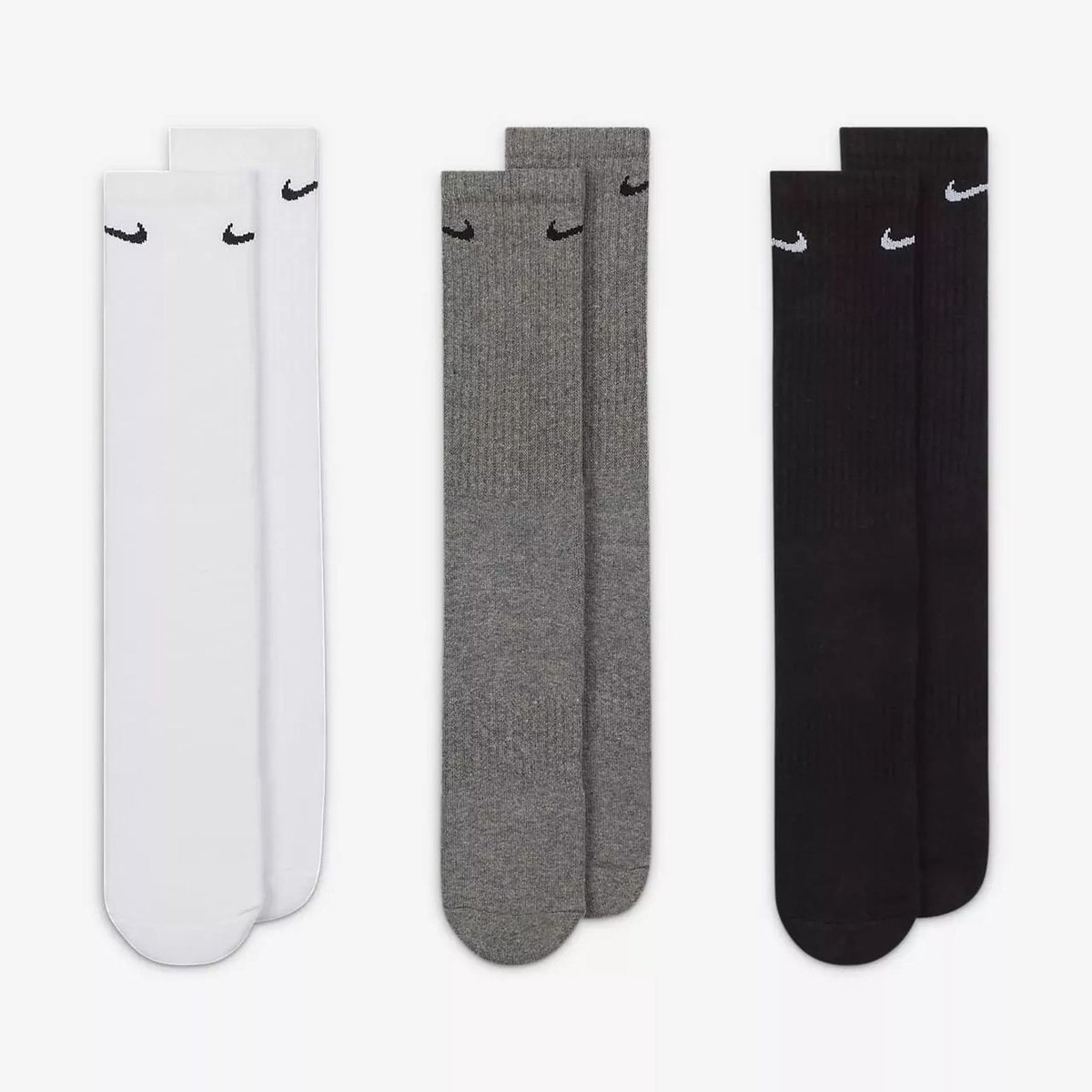 Nike - EVERYDAY CUSH CREW - 3 paar - Unisex Sportsokken - Maat M — cadeau in Cadeau-ideeën - foto 5