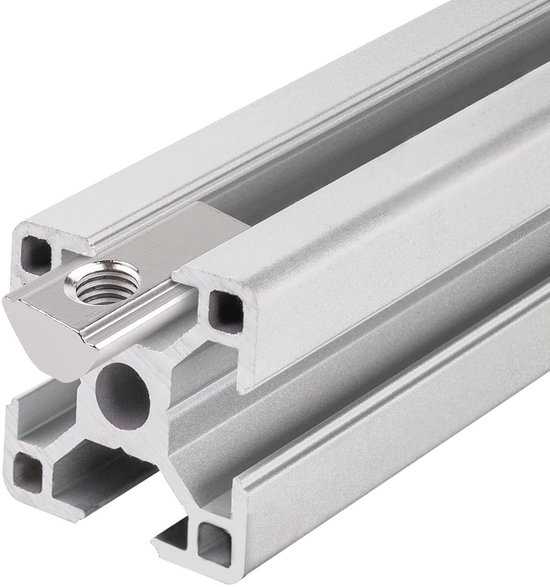 50 Stuks T-Groefstenen M6 met Zentringskogel voor 30 Serie Aluminium