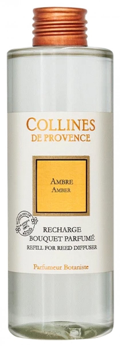 Collines de Provence Navulling Geparfumeerde bos 200 ml (Geur : Amber)