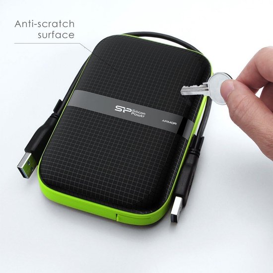 Externe HDD 4TB 2.5'' USB 3.0, IPX4 - Zwart van Merkloos — afbeelding 2