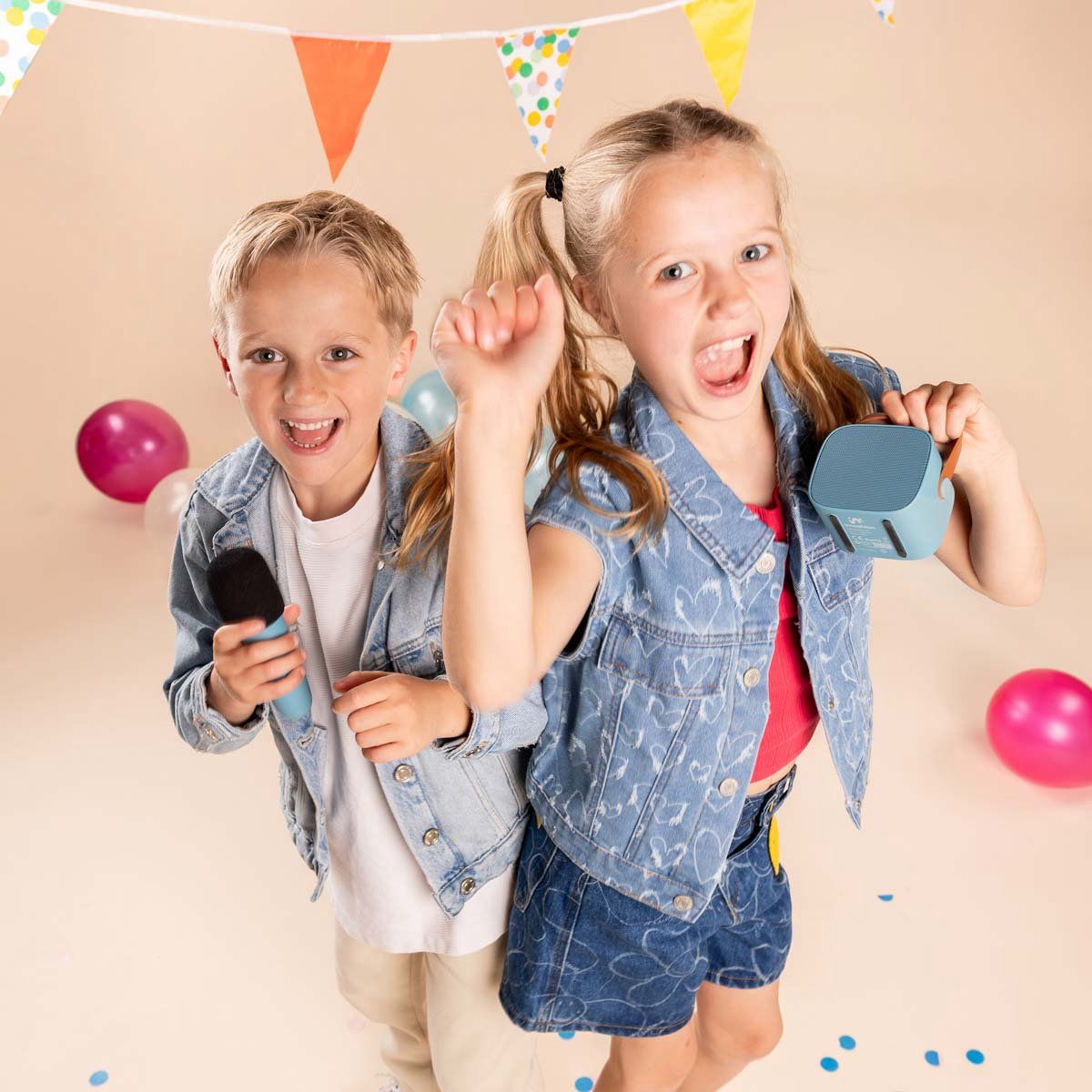 imoshion Karaoke Set - Met Bluetooth Speaker en Draadloze Microfoon - Karaokeset voor Volwassenen en Kinderen — afbeelding 5