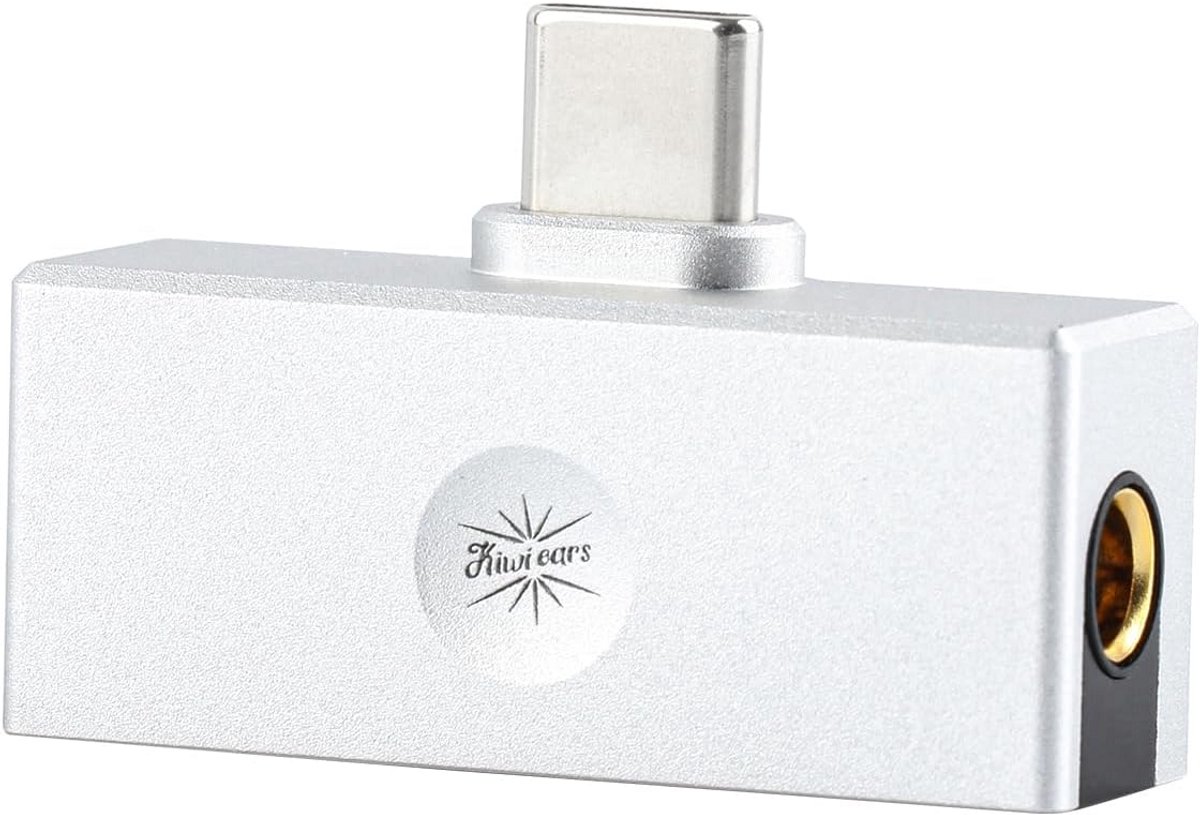 Draagbare USB-C DAC/AMP Dongle voor In-Ear Monitors (3.5mm & 4.4mm), HiFi Audio tot 32bit/384kHz