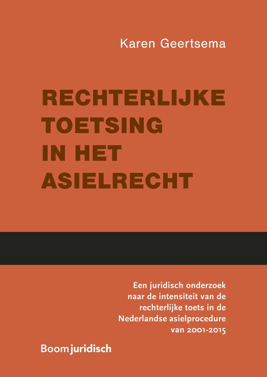 Omslag van Rechterlijke toetsing in het asielrecht