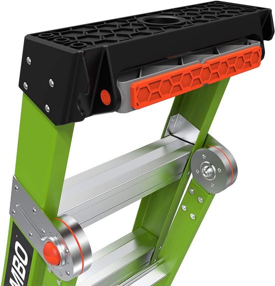 Rotating Ladder Professionele 5' Multi-Position Ladder met Rotating Wall Pad en Dual ...