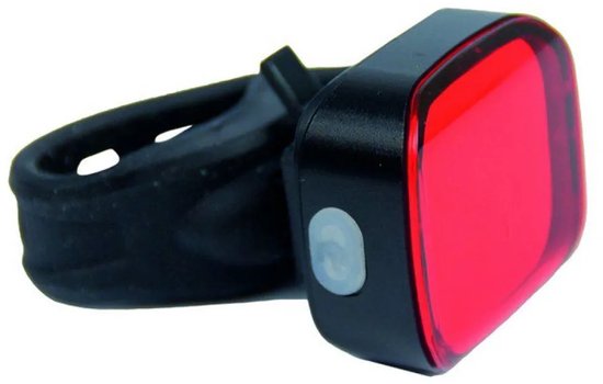 Fiets Achterlicht LED Urban Proof High Power vierkant - USB oplaadbaar — afbeelding 2